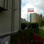 Dostawa i montaż masztu z oświetleniem flagi dla IPN Katowice